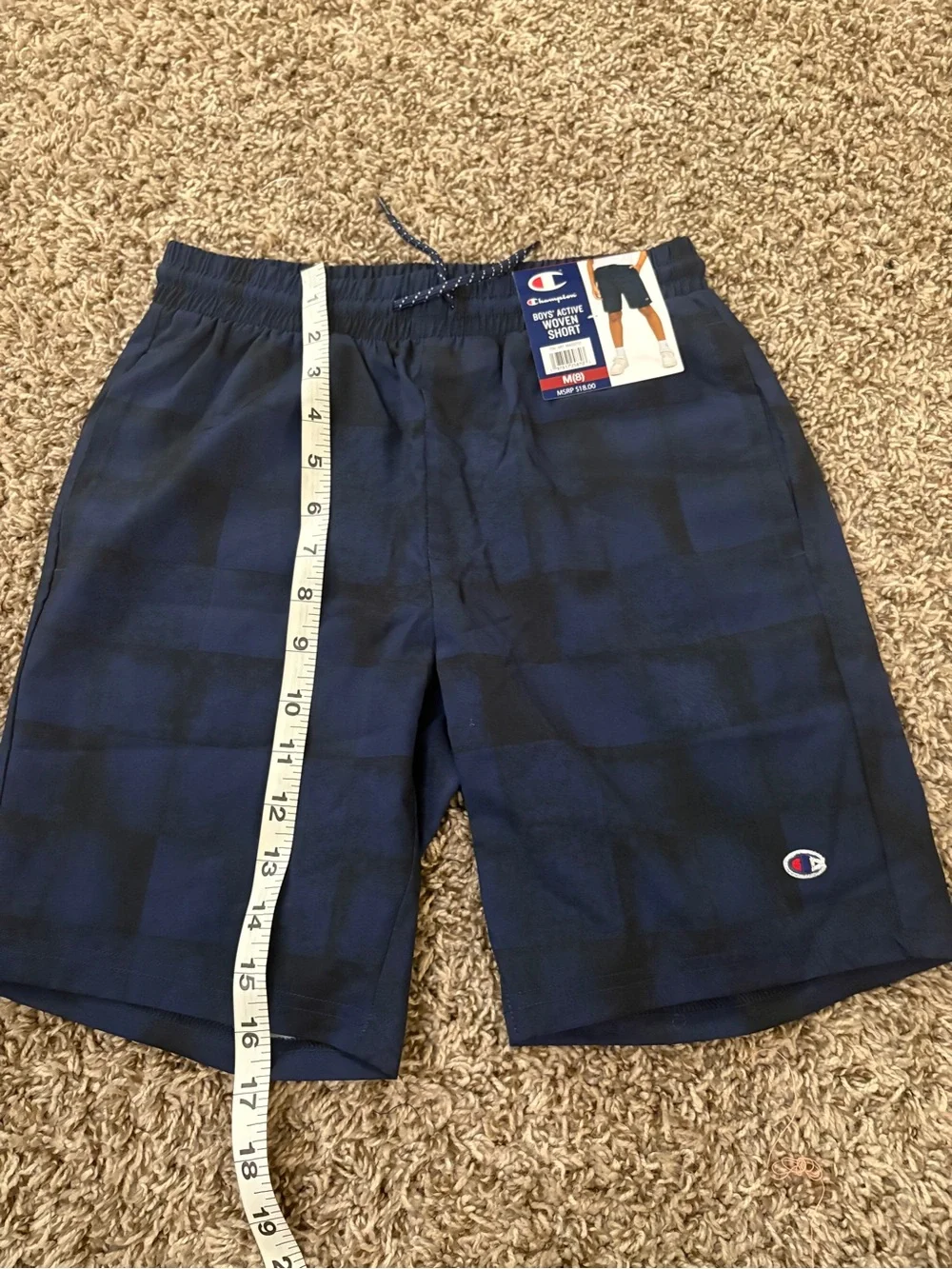 Champion Blue Boy's Active Woven Shorts